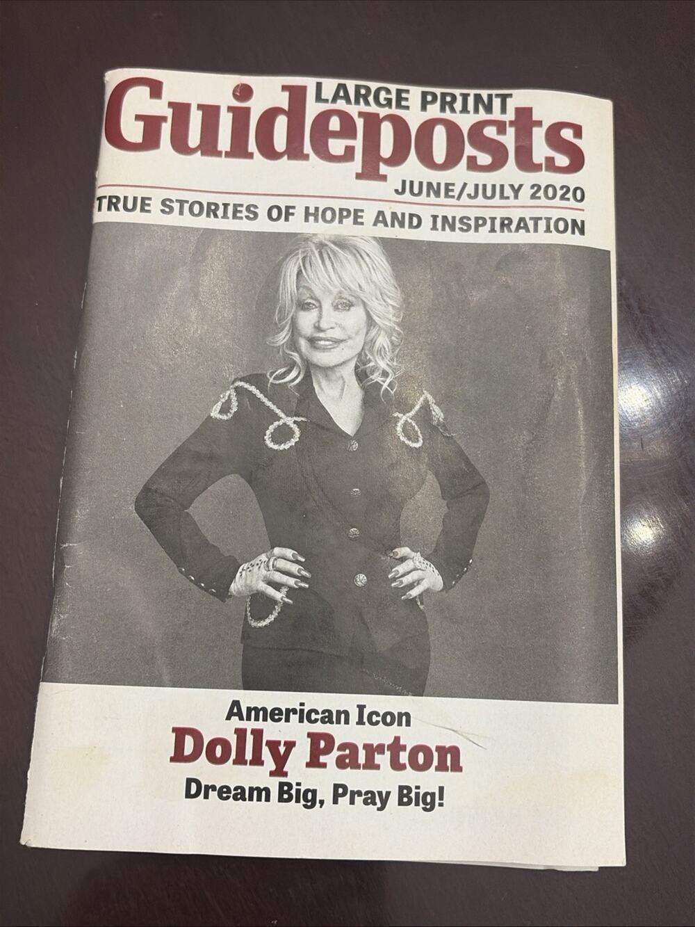 DOLLY PARTON GUIDEPOSTS Large Print Magazine June/July 2020 True Stories Of Hope